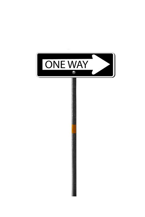 One Way Sign Road Traffic Free Image On Pixabay