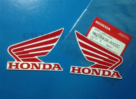 Honda Wing Logo Vinyl Decal Car Truck Window Sticker Motorcycle 85mm