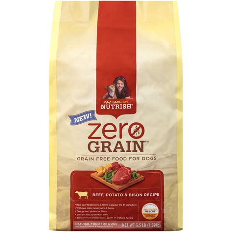 Rachael Ray Nutrish Zero Grain Natural Dry Dog Food Beef Potato
