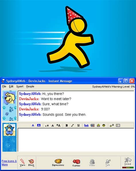 How Aol Instant Messenger Aim Truly Changed The Game By Stephanie