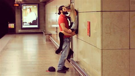 Kissing Girls In The Subway Social Experiment