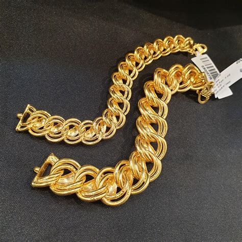 Beli gelang emas online berkualitas dengan harga murah terbaru 2021 di tokopedia! Rantai Tangan Coco Pulut Dakap (Pasir) - 19cm - Kedai Emas ...