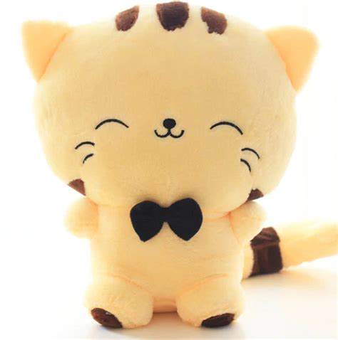 20cm Cute Kawaii Cat Plush Toy With Bowtie · Soothingplushies · Online