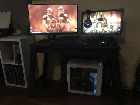 Rate My Setup First Setup Ever I Plan To Make It All White In The