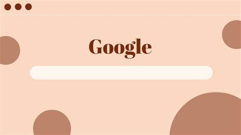 Google Search Intro Aesthetic Minimalist Powerpoint Background Design