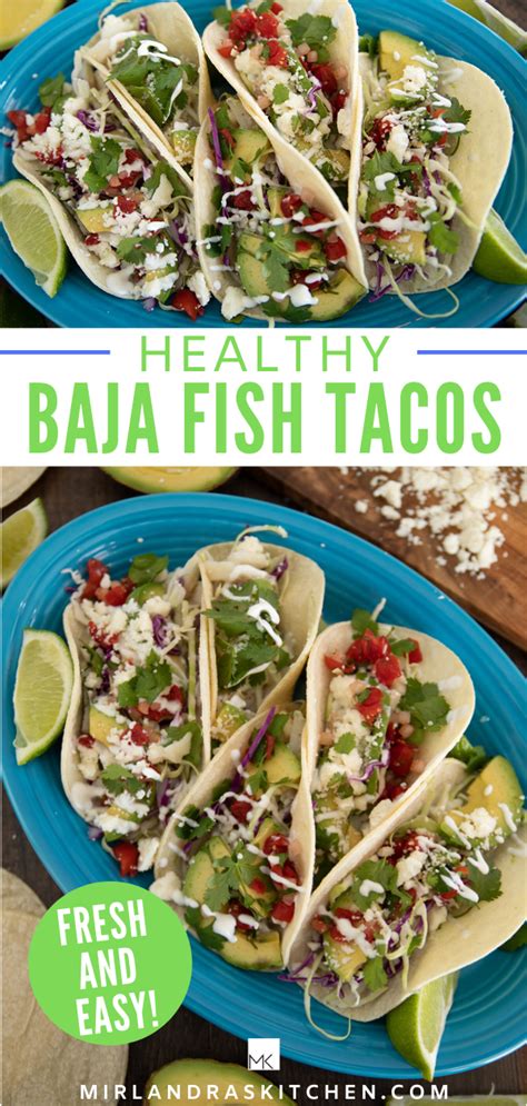 Tasty Baja Fish Tacos Using Cod Video Mirlandras Kitchen Recipe