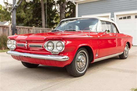 1962 Chevrolet Corvair Monza Spyder Convertible 4 Speed For Sale On Bat