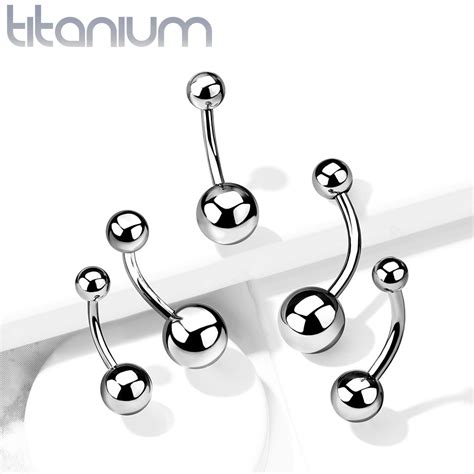 Circular Barbell With 4mm Clear Gem Balls 14g Navel Jewellery The
