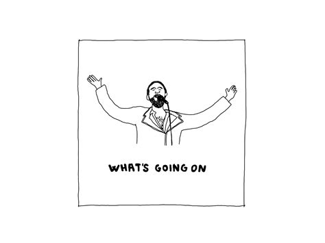 Whats Going On Marvin Gaye By Guillem Alba Manrique On Dribbble