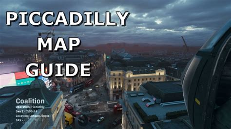 Modern Warfare Map Guide Piccadilly Sight Lines Routes And More