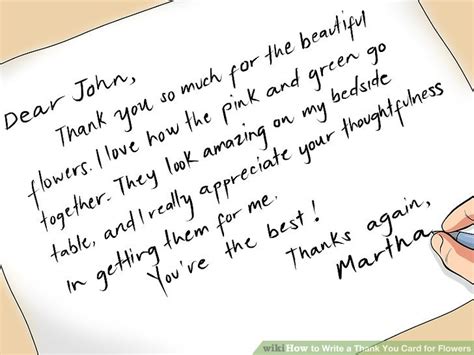 The following style note would work well when thanking the deceased's coworkers for. How to Write a Thank You Card for Flowers: 12 Steps