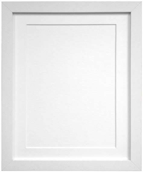 White Photo Picture Frames With White Mount 20x16 For Image Size A3