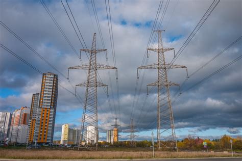 Free Images Image Overhead Power Line Transmission Tower