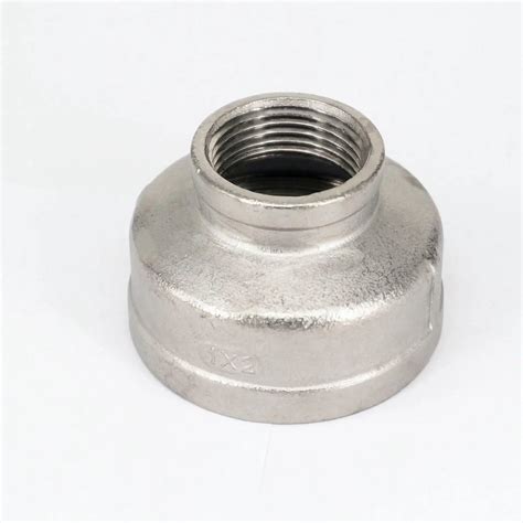 2 Bsp Female To 1 Bsp Female Thread Reducer 304 Stainless Steel Pipe