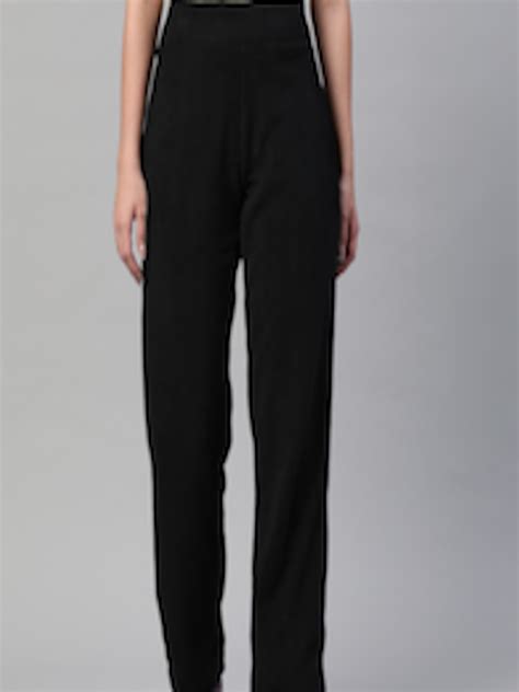 Buy Marks And Spencer Women Black Trousers Trousers For Women 15400618