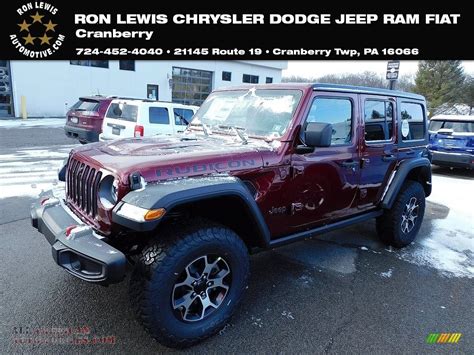 2021 Jeep Wrangler Unlimited Rubicon 4x4 in Snazzberry Pearl for sale