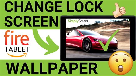 How To Change Amazon Fire Tablet Lockscreen Wallpaper 2020 Youtube