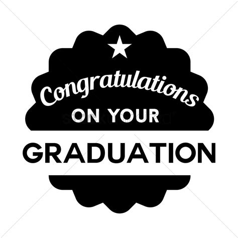 Congratulatory Message On Your Graduation Vector Image 1924118