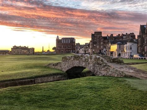Sundays At The Old Course At St Andrews Haversham And Bakerhaversham