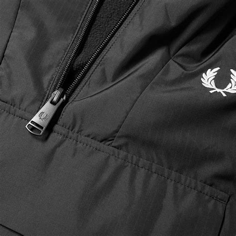fred perry authentic ripstop popover hood jacket fred perry authentic