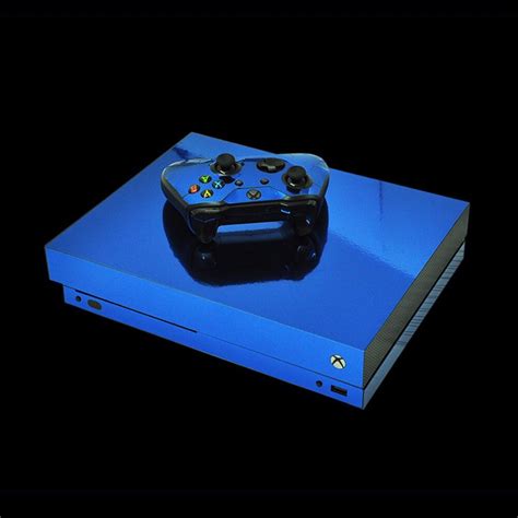 Gold Plating Removable Skin Sticker Decal For Microsoft Xbox One X