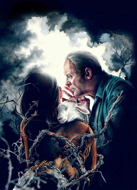 The Silence Of The Lambs By Jeremy Pailler Horror Movie Art Scary