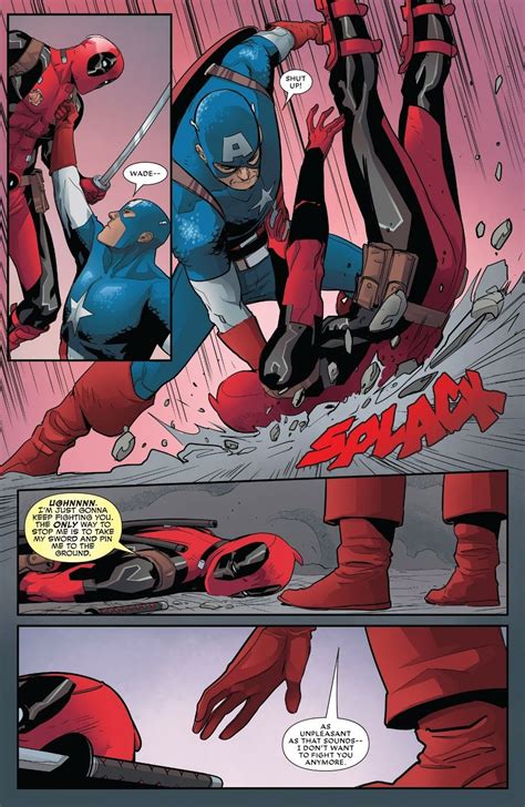 Captain America Vs Deadpool Despicable Deadpool296 Marvel