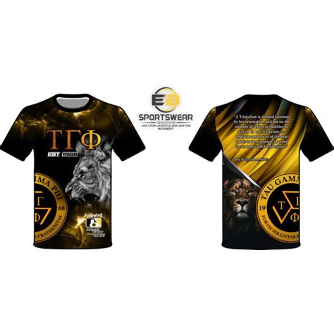 Tau Gamma Phi Triskelion T Shirt Sublimation Print Shopee Philippines