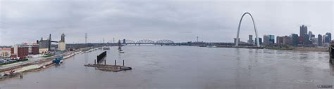 St Louis Flood Of December 2015 Mississippi River 12 31 15