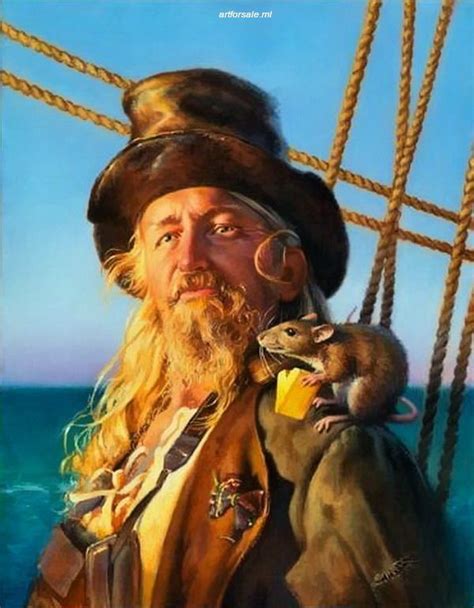 Illustrator Don Maitz Paintings 11 Pirate Art Fantasy Portraits