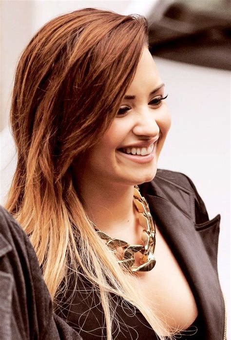 Demi Lovato 2014 Brown Ombre Hair Find Image Hair Inspiration We Heart It Liz Beauty