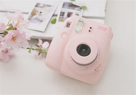 Fujifilm Instax Mini 8 Pale Pink Pink Polaroid Camera Pink Camera