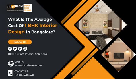 What Is The Average Cost Of 1 Bhk Interior Design In Bangalore
