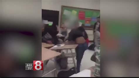 Classroom Brawl Caught On Video Leaves Teen Girl Bloodied And With Stitches