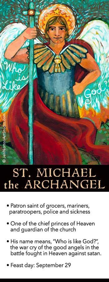 St Michael The Archangel © Jen Norton Popular Catholic Saints