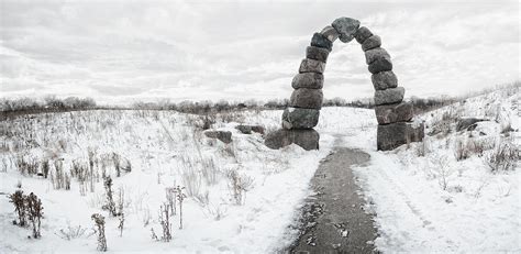 Frozen Stone Arch Photograph By Scott Norris Fine Art America