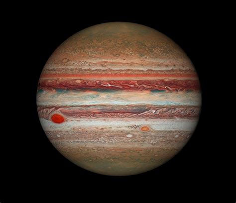 Astronomyblog Hubbles Jupiter And The Shrinking Great Red Spot Image