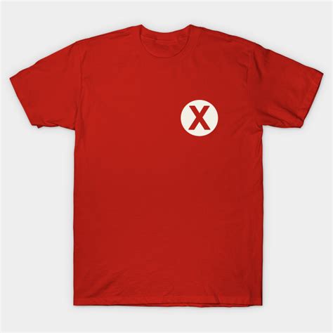 Letter X Red X T Shirt Teepublic