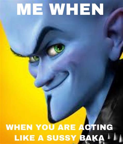 Pictures Of Megamind Characters Megamind Sussy Baka Pissboy Losing