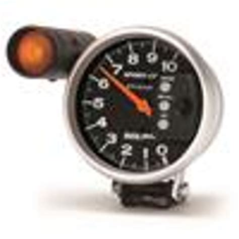 Autometer Sport Comp 5 Inch 10k Rpm Shift Light Tach Wmemory 3906