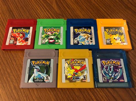 Pokemon Gameboy Color Games Usa Free Shipping Icommerce On Web