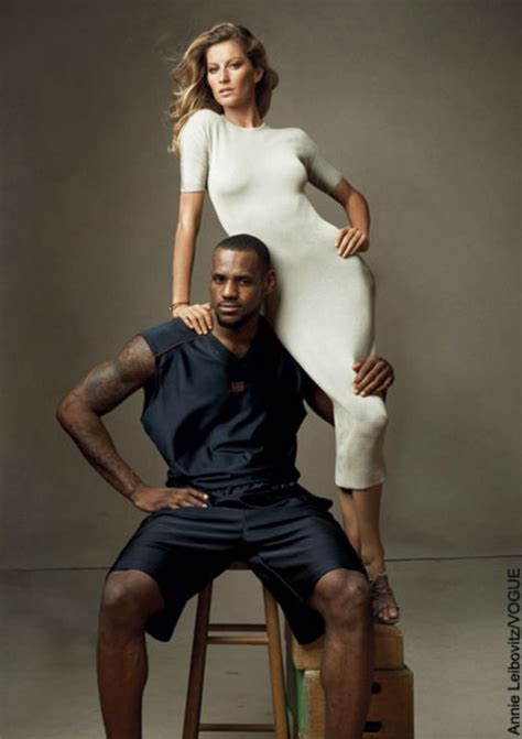 Binside Tv Lebron James And Gisele Bundchen Make History With Appearance On Cover Of Vogue