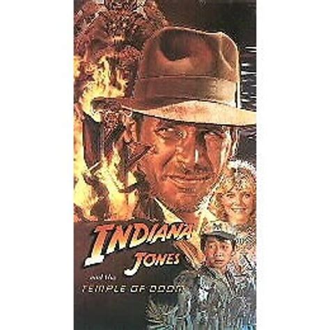 Harrison Ford In Indiana Jones And The Temple Of Doom VHS Etsy