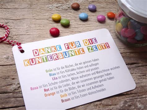  Abschiedsgeschenk Kindergarten Erzieher