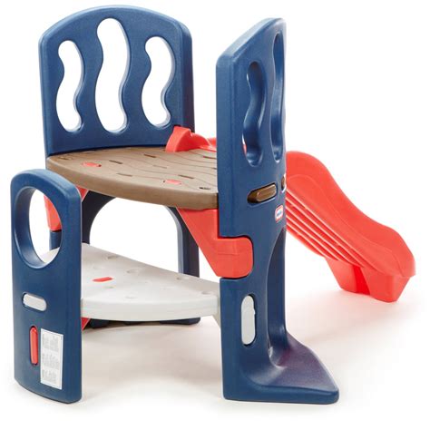 Little Tikes Hide And Slide Climber Blue And Red Climbing Toy And Slide