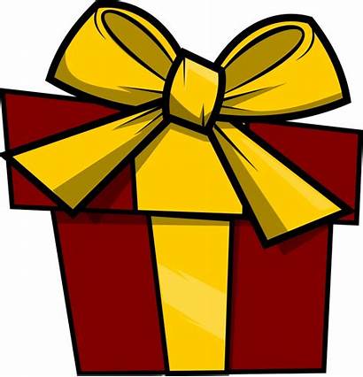 Present Clipart Clip Christmas Presents Birthday Template