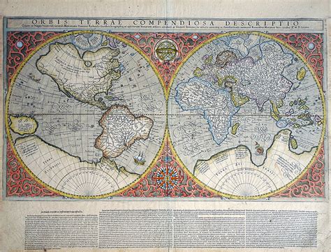 Map Of The Day Orbis Terrae Compendiosa Descriptio Gerard 1512