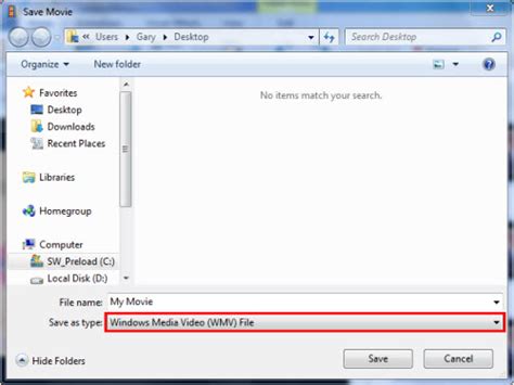 How To Saveconvert Wlmp To Wmv Or Other File Formats