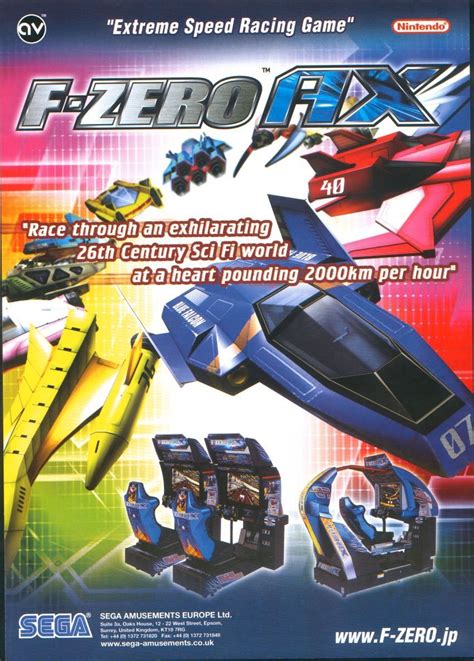 F Zero Ax Para Arcade 2003
