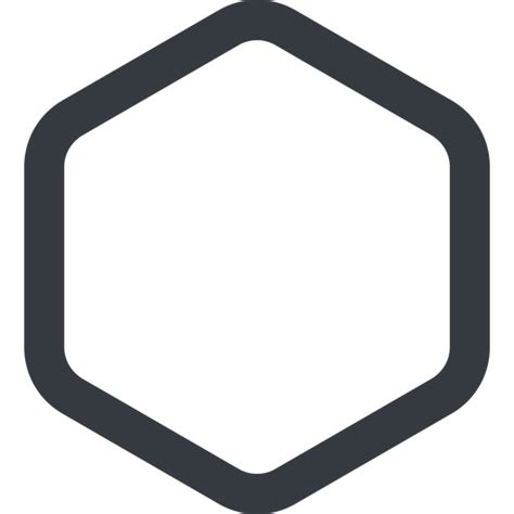 Hexagon icon by Friconix (fi-hwlrxl-hexagon) line,right,wide,hexagon